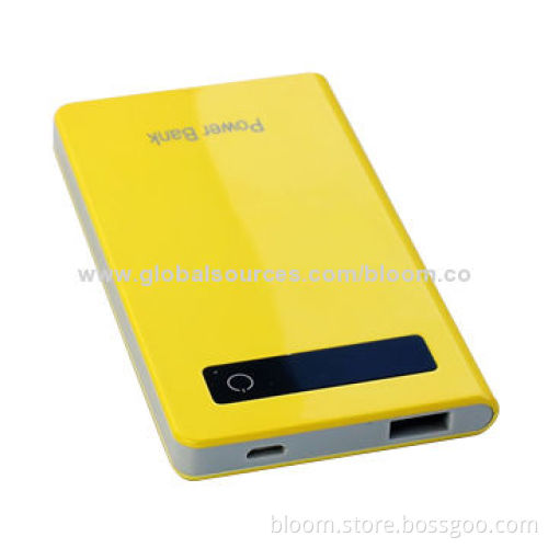 5000mAh Mobile Phone Charger Station Power Bank with Touch Keys